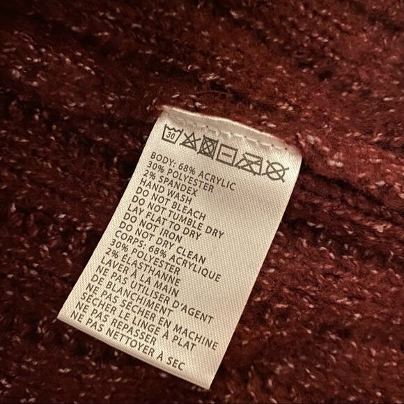 URBAN OUTFITTERS Truly Madly Deeply Chunky Knit Balloon Sleeve Cardigan Sweater - Picture 9 of 9